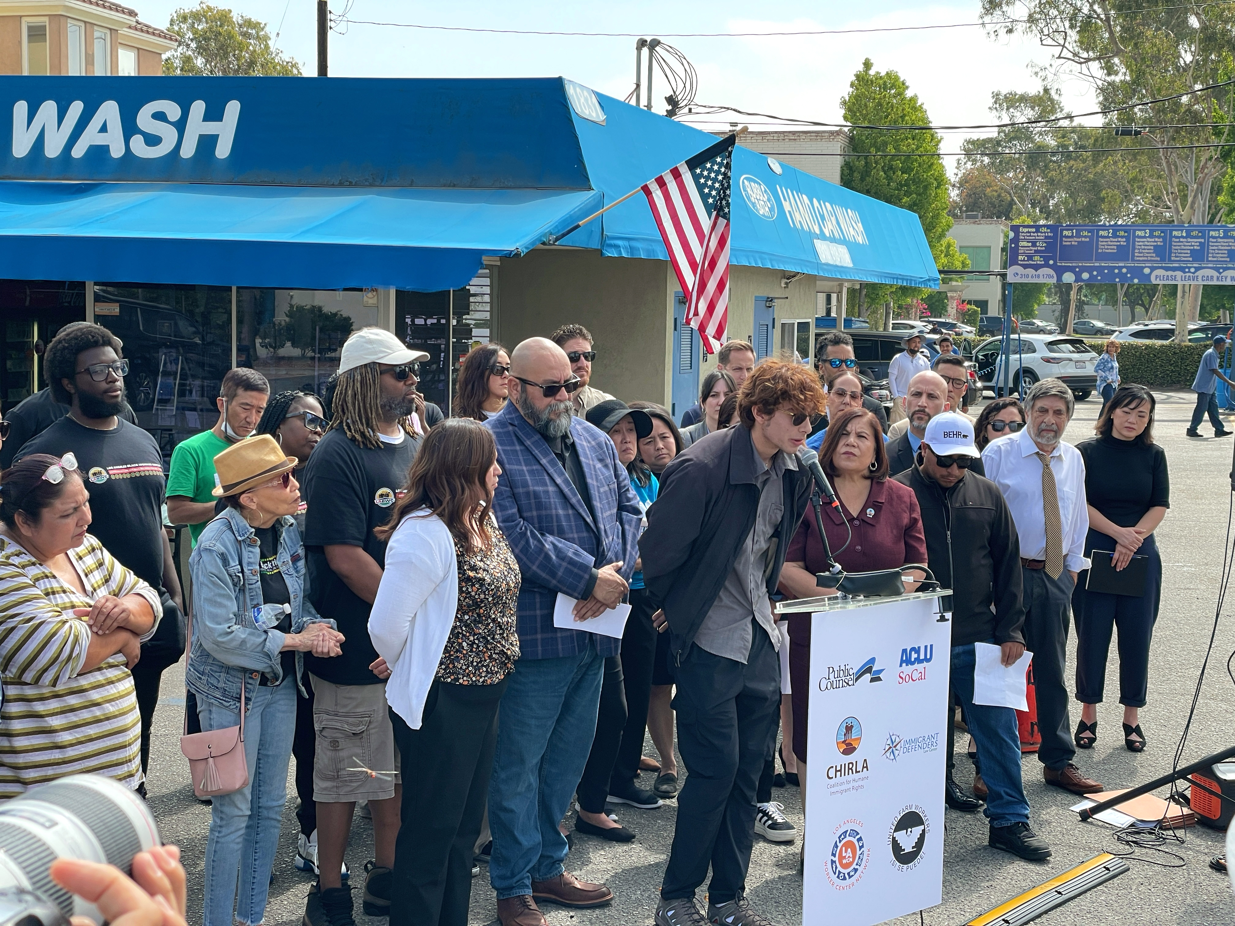 Presentan una demanda "histórica" contra Trump por las redadas migratorias en Los Ángeles