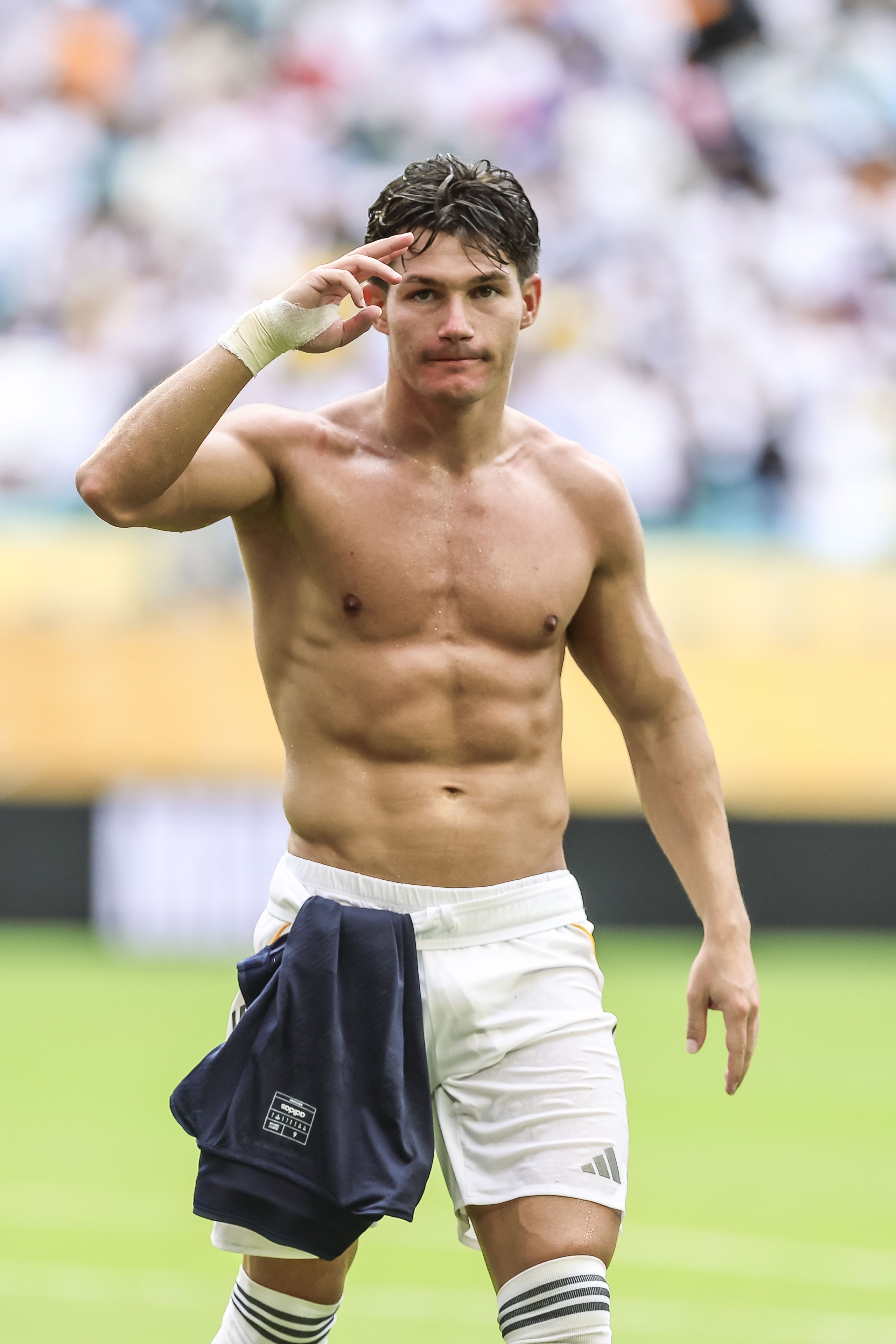 Fran García, con un gol, nombrado mejor jugador del Real Madrid-Borussia Dortmund