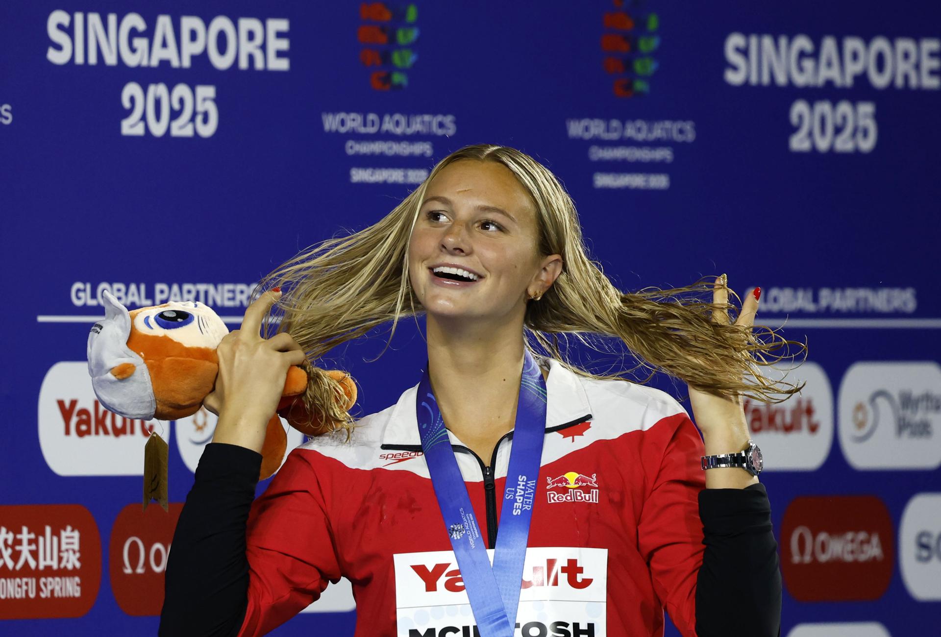 McIntosh se cuelga el oro más amargo