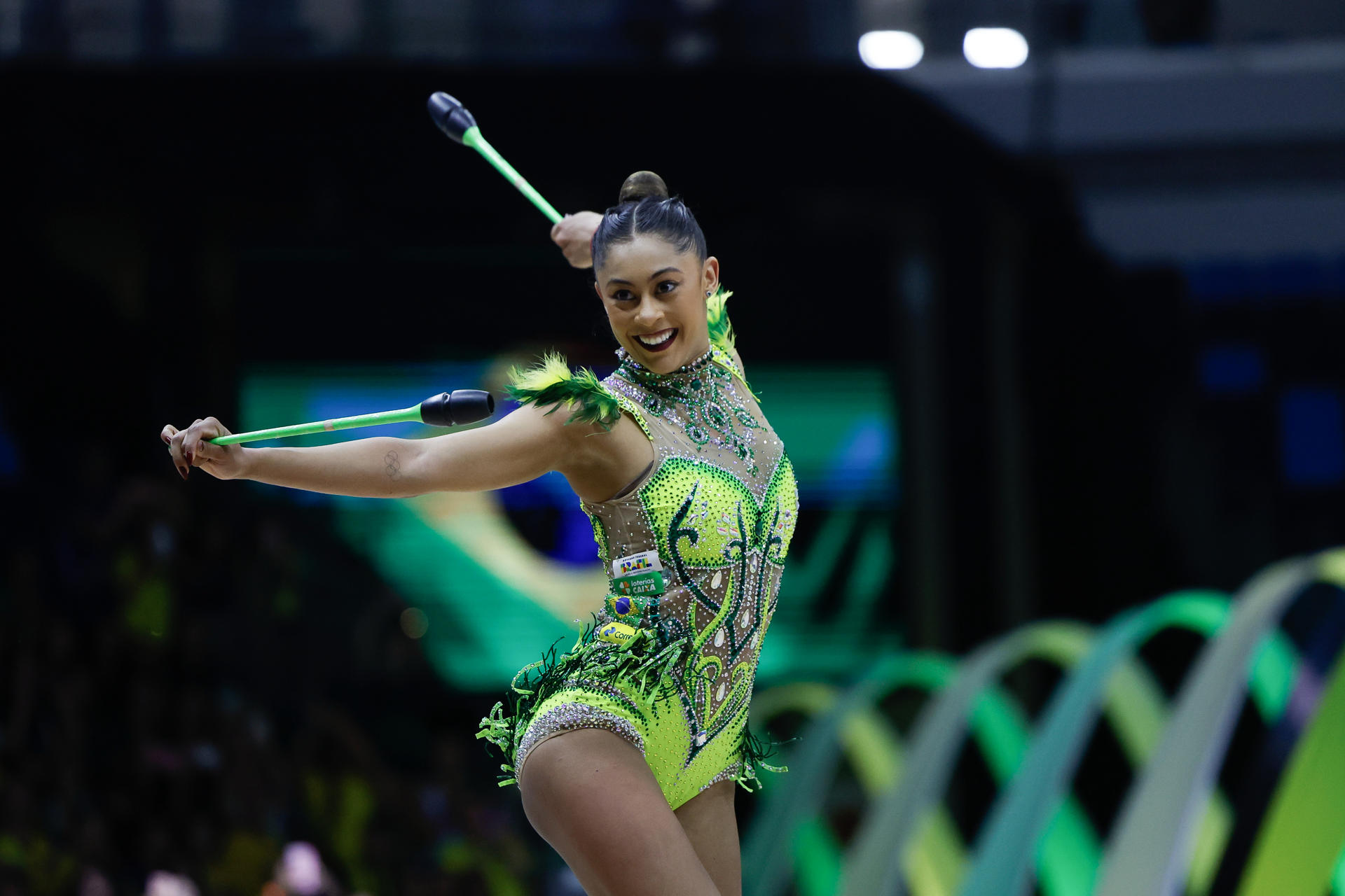 La alemana Varfolomeev revalida título mundial en Río y la brasileña Domingos queda novena