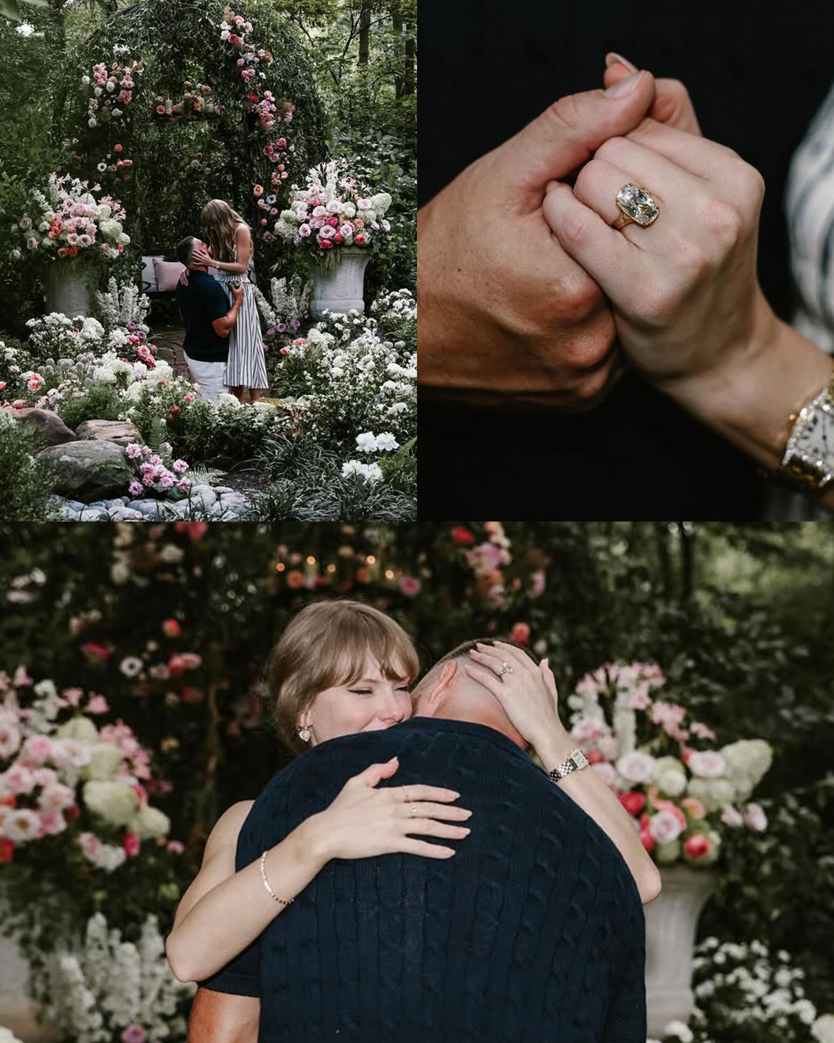 El vestido que Taylor Swift luce en las fotos de su compromiso se agota en ventas