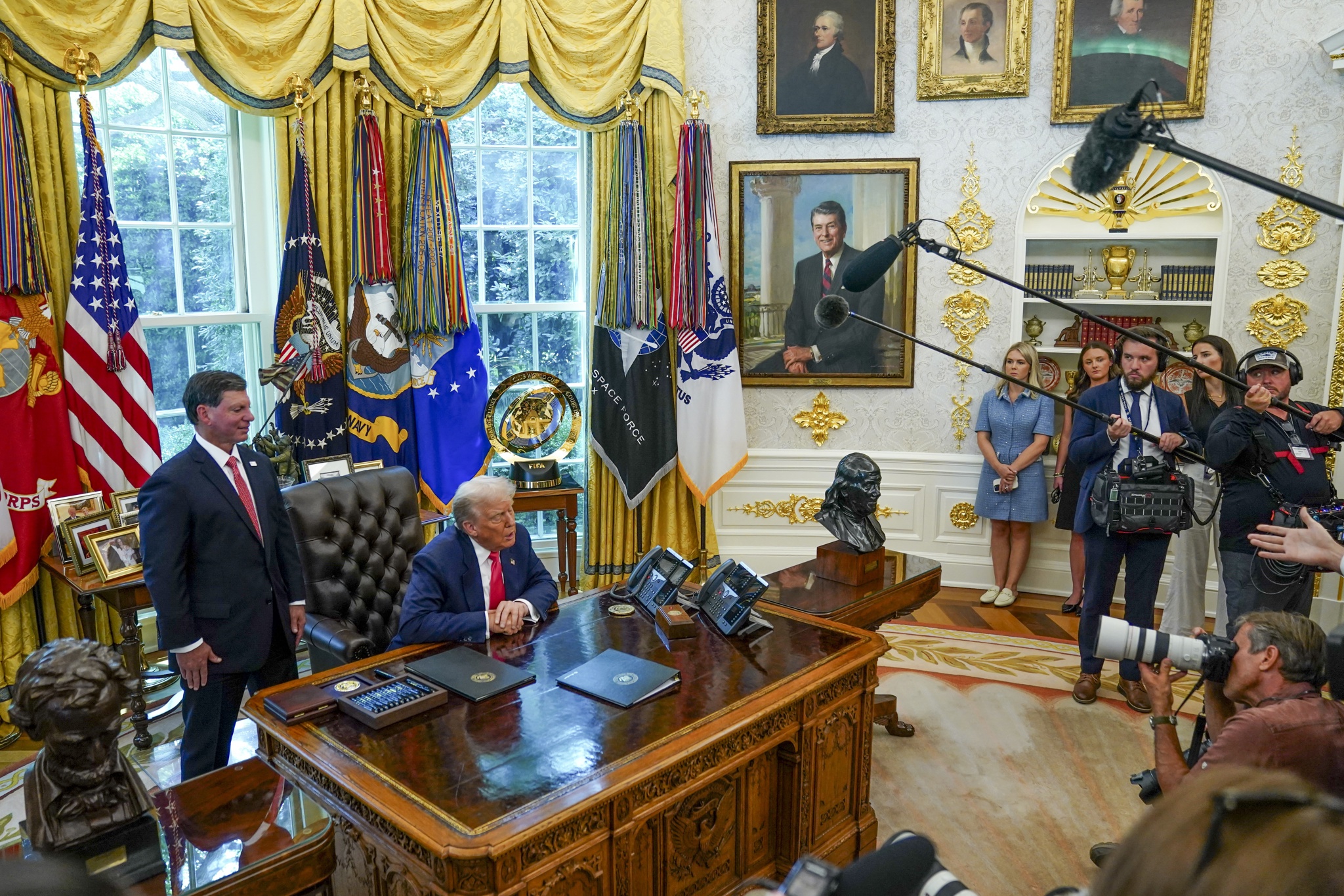 Trump no está preocupado por un acercamiento comercial entre Latinoamérica y China