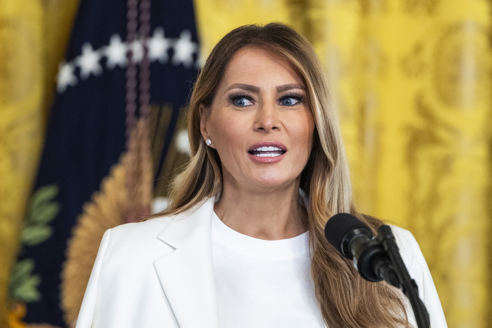 Melania Trump presenta una proyecto para introducir la IA en los colegios