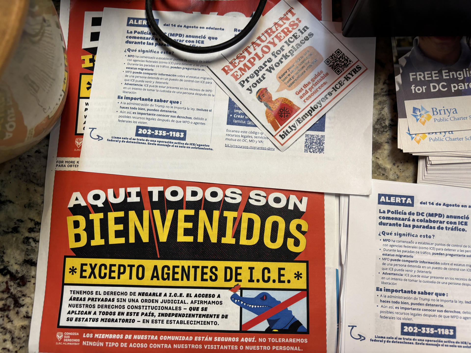 Mount Pleasant, un barrio latino en Washington “paralizado” por el miedo a las redadas