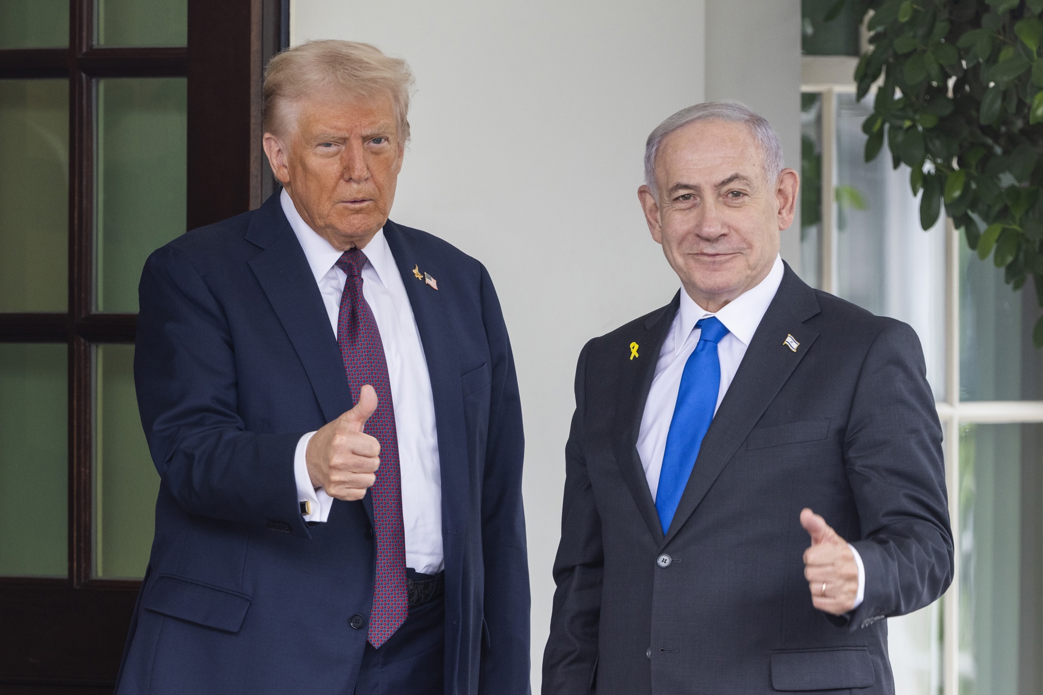 Trump propone supervisar un gobierno para Gaza sin Hamás y abre puerta al Estado palestino