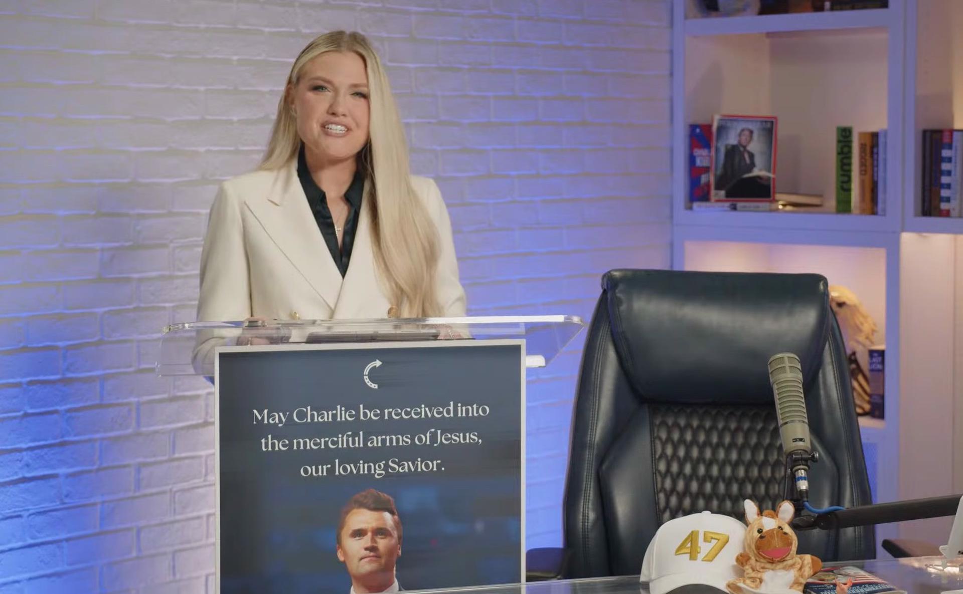 La viuda Charlie Kirk asume la dirección de Turning Point USA, la empresa de su marido