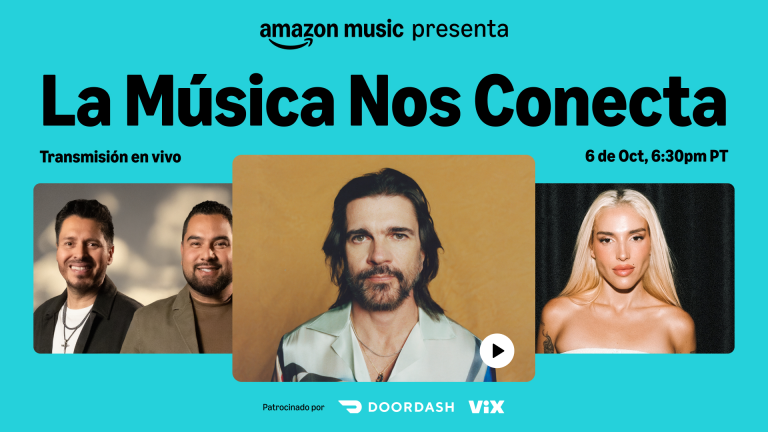 Juanes, Banda MS, Bacilos y Elena Rose se unen en concierto en vivo para todo el mundo