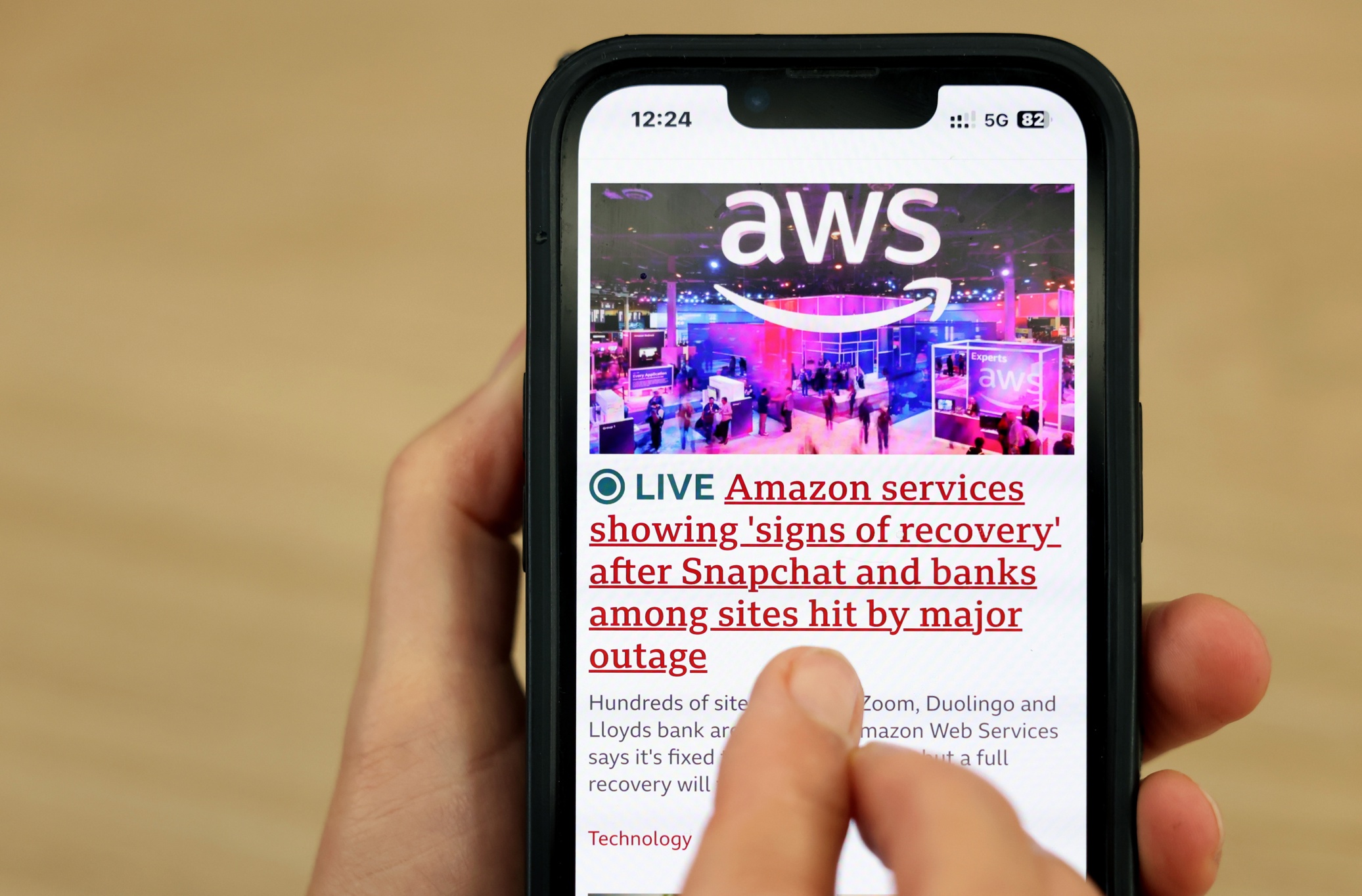 Amazon encuentra una posible causa de la caída en su nube, que afecta a miles de webs