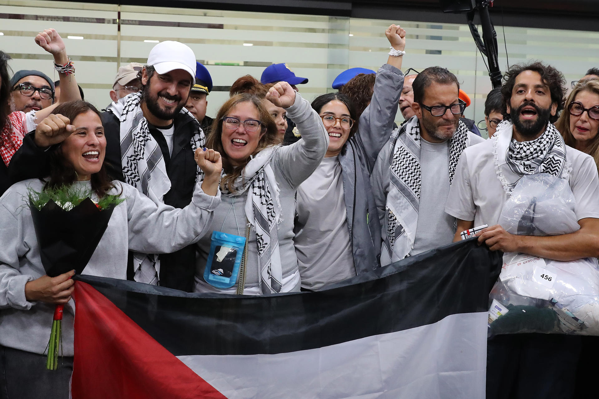 “Estuvimos en la entraña del monstruo”, afirman los activistas mexicanos de la flotilla