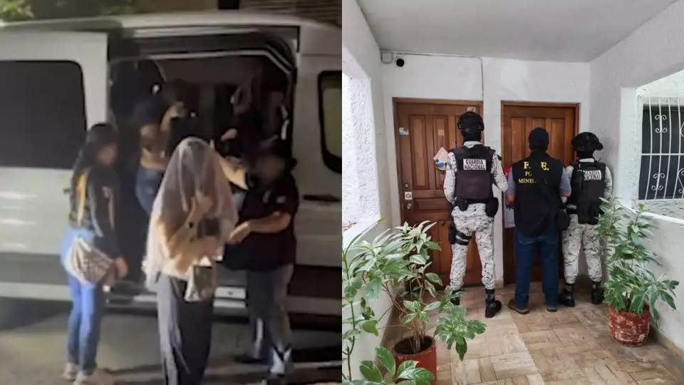 Rescatan a catorce mujeres, presuntas víctimas de trata de personas, en el Caribe mexicano