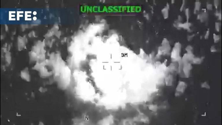 EEUU publica video de ataque a lancha en aguas internacionales en medio de polémica