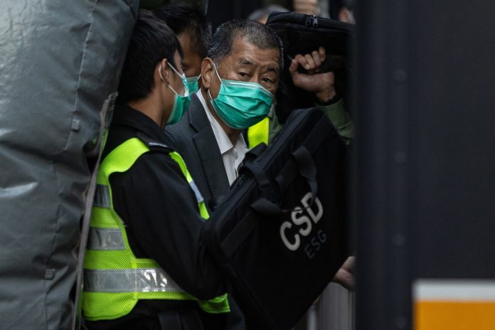 EEUU pide a Pekín liberar al periodista de Hong Kong Jimmy Lai