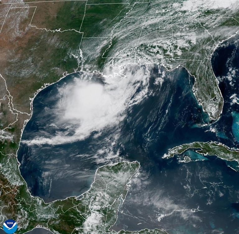 La tormenta Bertha reingresará a EEUU por Texas tras su paso por Luisiana